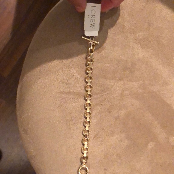 J. Crew Accessories - NWT J.Crew gold link bracelet